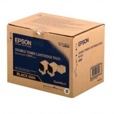 Epson SO50594 Double Black Toner Cart Pack (Item No:EPS SO50594)